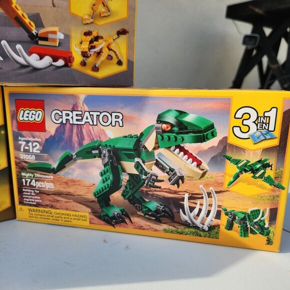 NEW LEGO Creator 3-in-1 BUNDLE Lion Safari Dinosaurs Fantasy Forest Creatures 31 - Picture 5 of 15